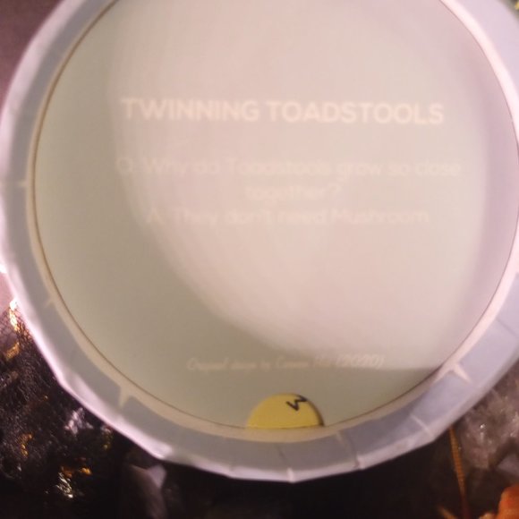 NIB 2020 Twinning Toadstools Erstwilder Stud Earrings - Picture 2 of 8
